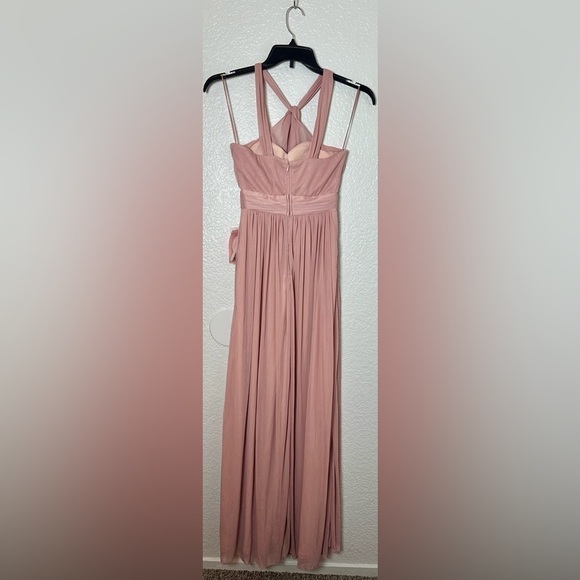 NWT Birdy Grey Kiko Dress in Mesh Rose Quartz - Picture 4 of 5